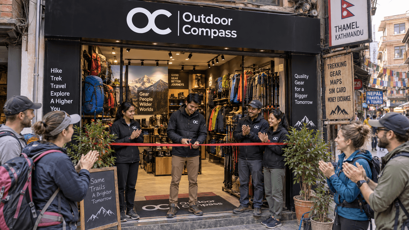 Outdoor Compass early store opening