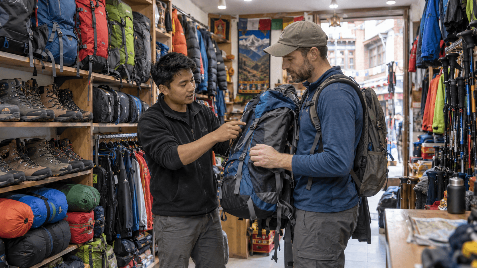 Outdoor Compass early shop moment